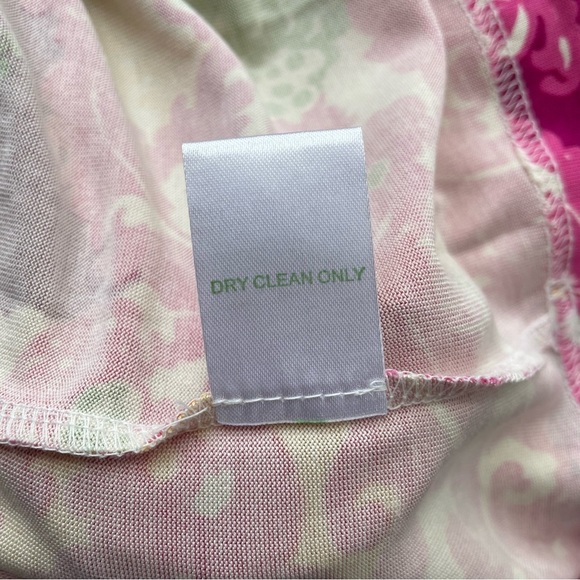 Lilly Pulitzer Blayney Jersey Silk Empire Dress Small - Picture 10 of 10